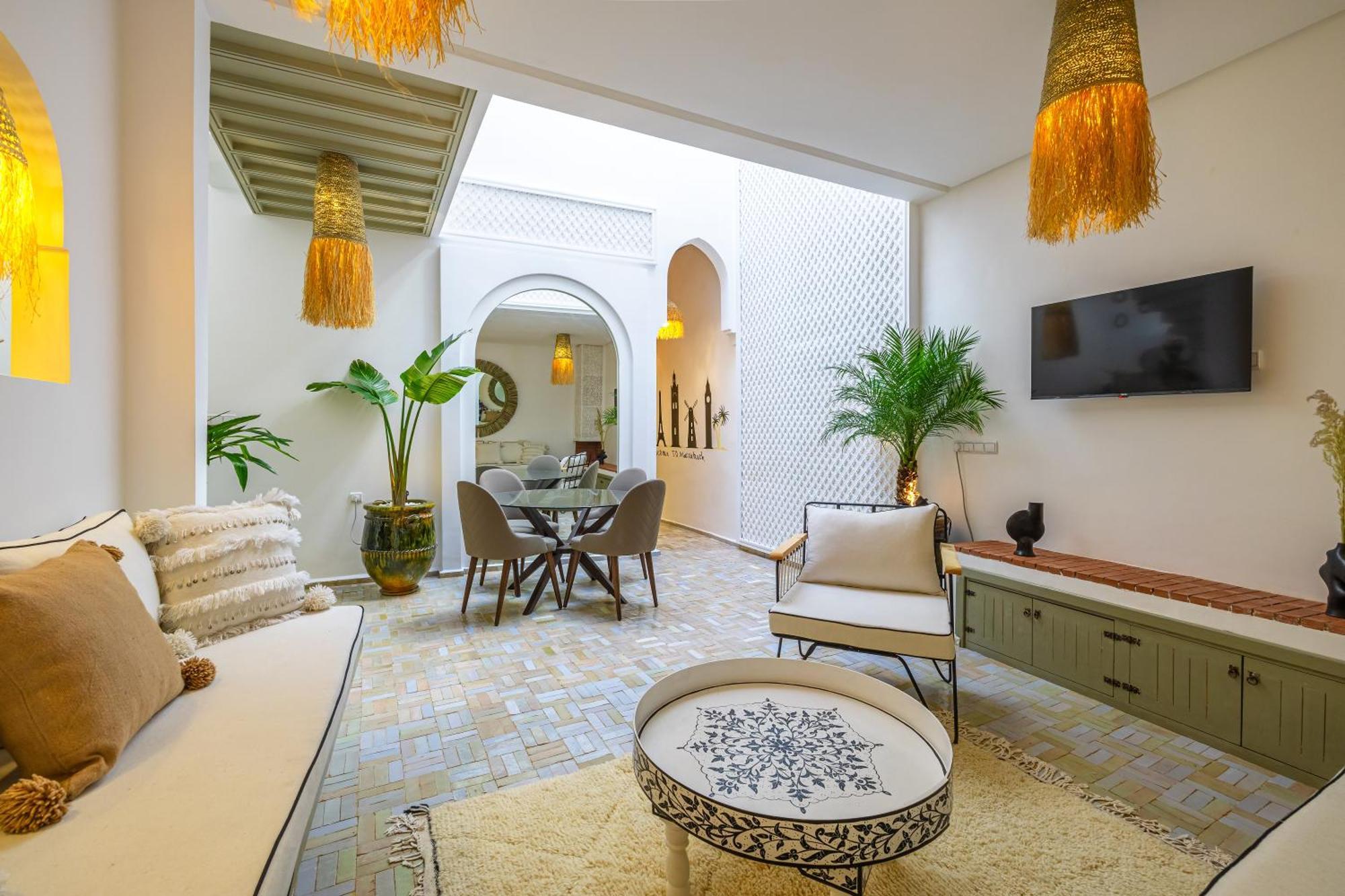 Riad Zahra Bed And Breakfast Маракеш Екстериор снимка